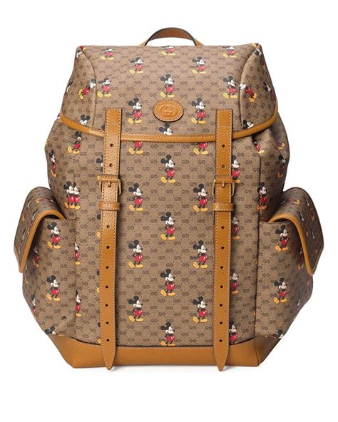 gucci mickey|gucci mickey mouse backpack.